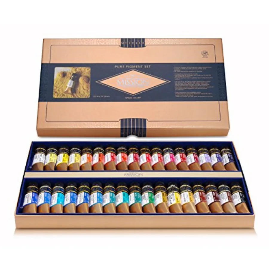 

Акварельные краски Mission Gold Class Pure Pigment MWC-1534P, 15 мл, 34 цвета