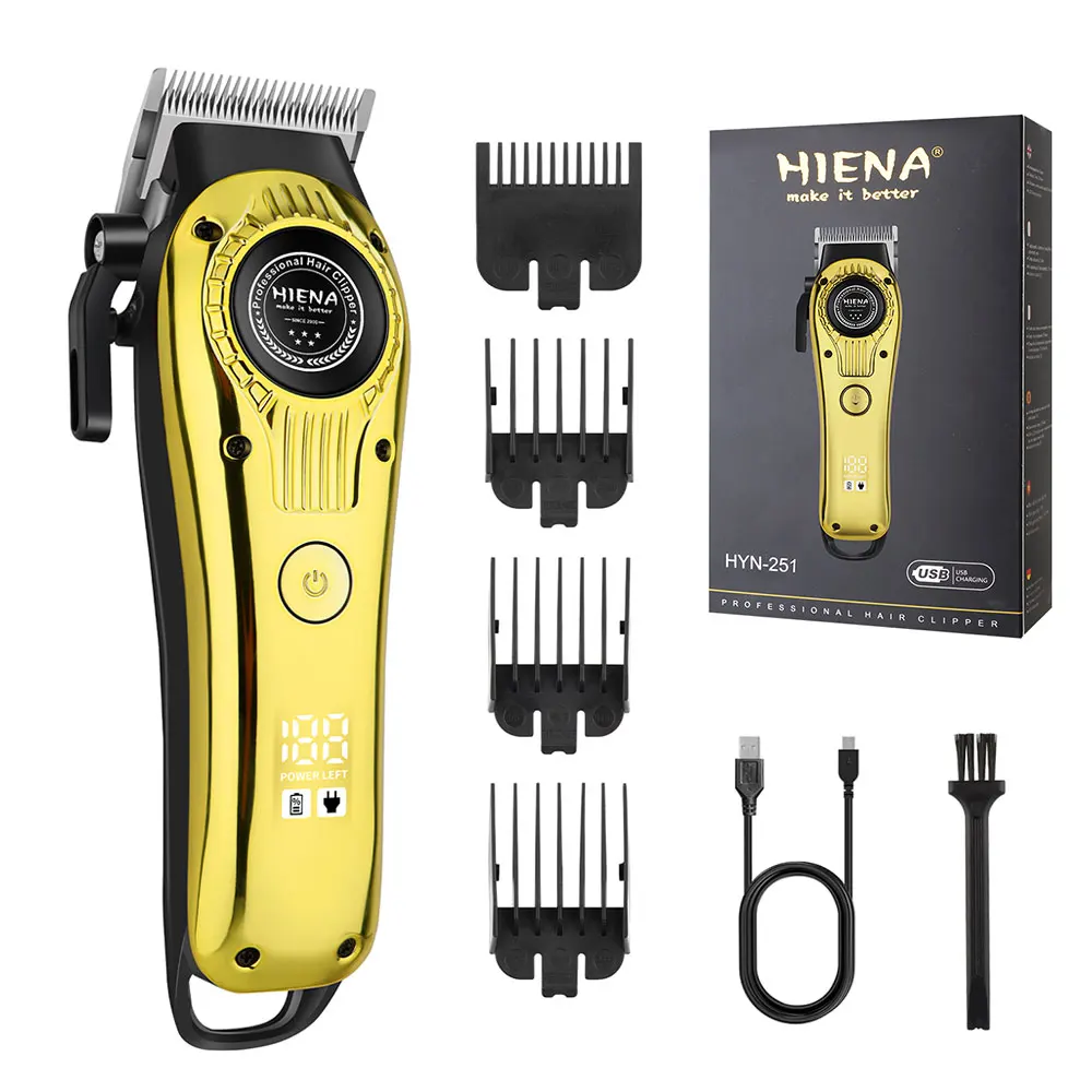 HIENA PRO hair cuttig machine hair clipper professional Electric shaver for men home appliance trimmer for men usb