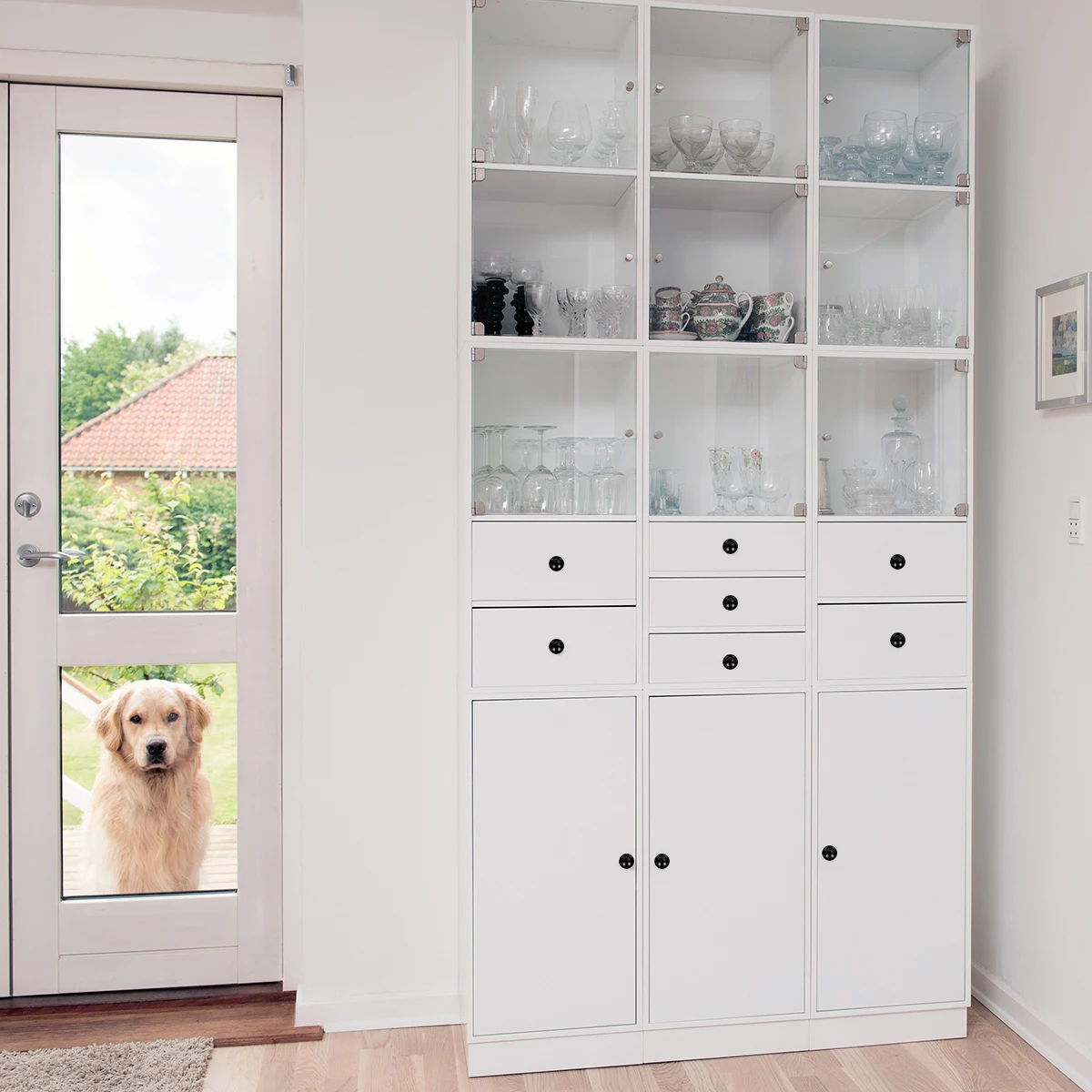 

10Pcs Wardrobe Pull Door Black Round Handles Cabinet Knobs Kitchen Cupboard Drawer Hardware Door Round Handle Cabinet Knob