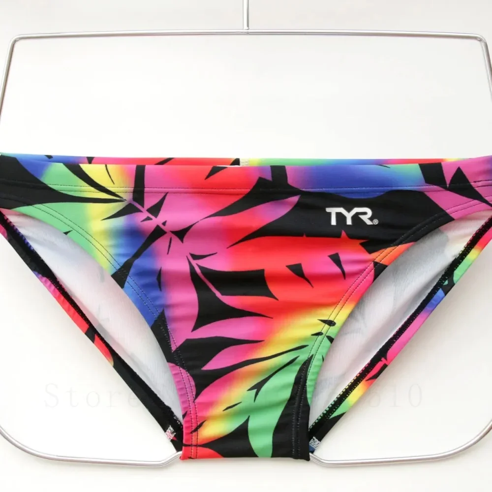 Men's Swimming Training Briefs Swimsuits 2026, Quick Dry Colorful Design,summer for Professional Training and Competitive Sports