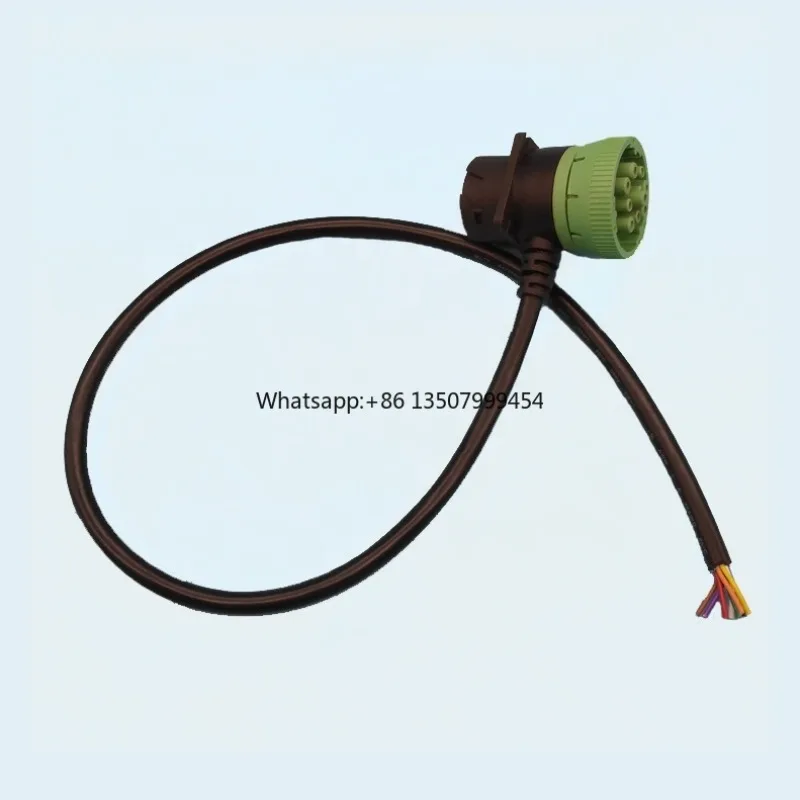 

Heavy Truck J1939 Converter Adapter Black and Green Engine Analyzer for Open Diagnostic Cable 2 Year Warranty