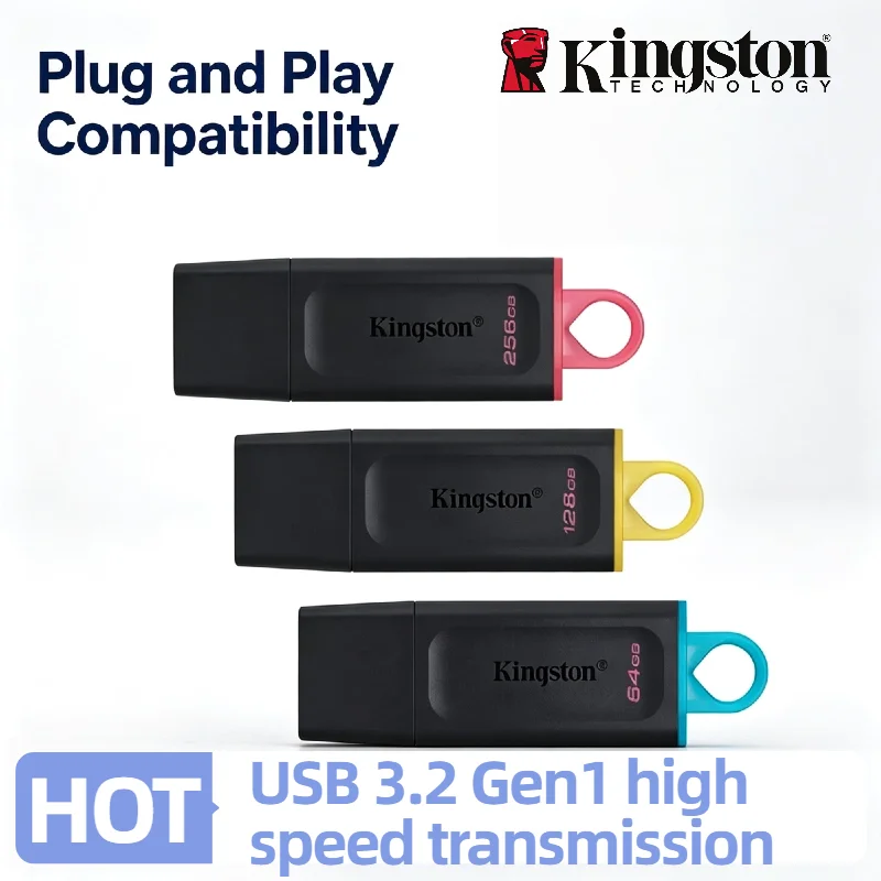キングストン-dtx-usb-32-gen-1-フラッシュドライブ-32gb-64gb-128gb-256gb-ミニキーメモリースティック-ノートパソコン-pc-コンピューター-プロ用