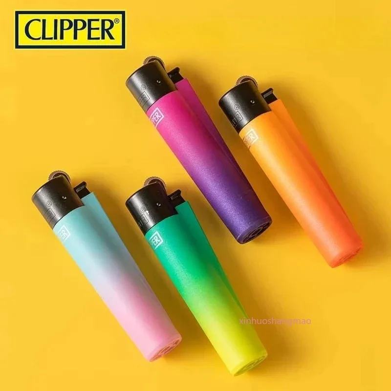 2026 new CLIPPER Spain offers multiple styles of reusable inflatable lighters and macaron colored multi color cigarette lighters