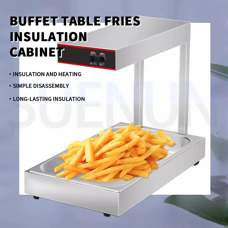 فرن عزل الطعام المقلي فرن تسخين الطعام التجاري جهاز عزل الطعام المقلية لسطح المكتب