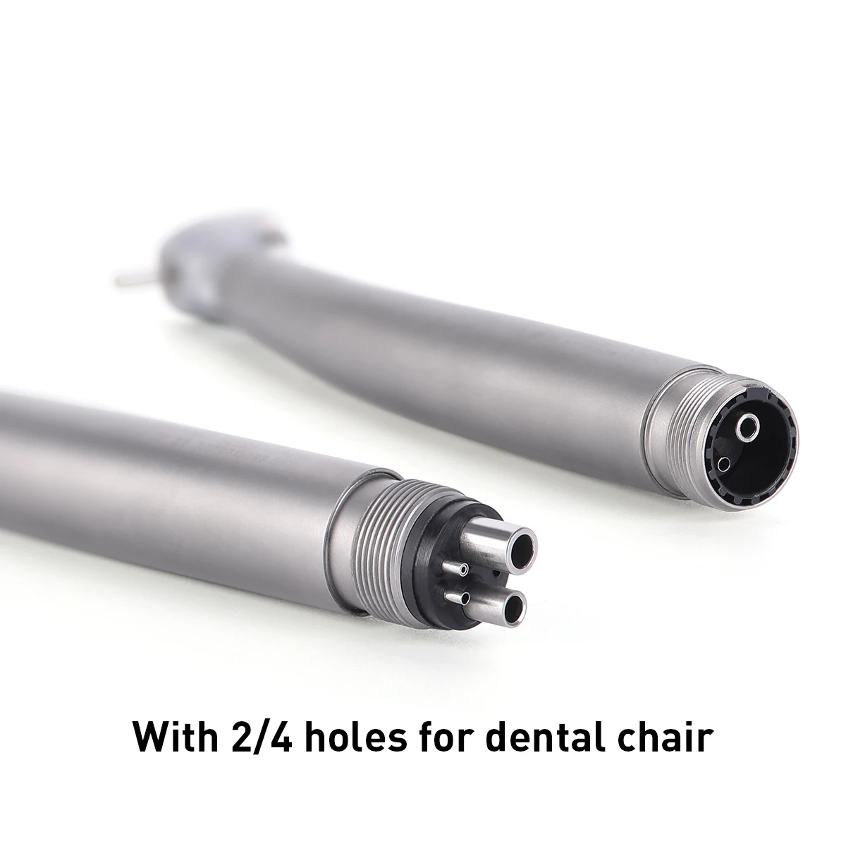 Dental High Speed Handpiece E-generator LED Ceramic Bearing Push Button Standard Head 4 Water Spray Handpiece 2/4 Holes