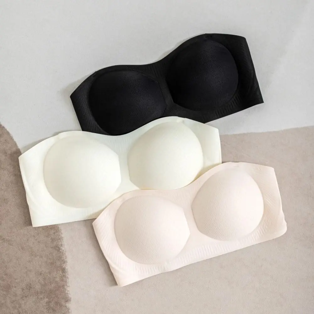 

Fashion Traceless Seamless Bra Anti-sagging Shockproof Underwear for Women Lingerie Adjustable Wireless Push Up Bra Ladies