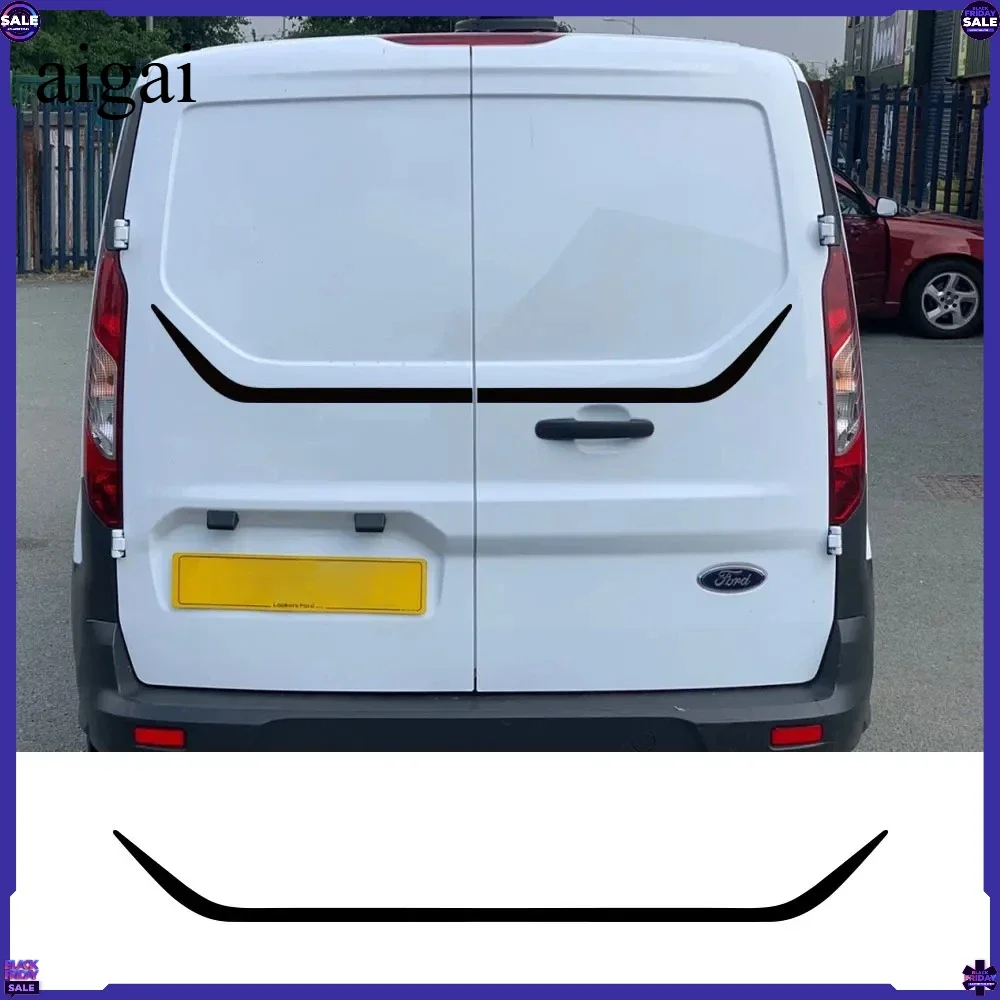 Car Rear Door Stickers Vinyl Film Decals for  Transit Connect Accessories Tuning Camper Van Line Graphics