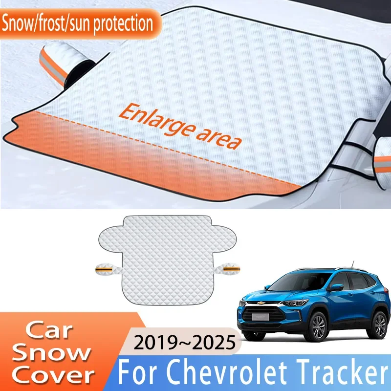 

Car Accessories For Chevrolet Tracker 2019~2025 2020 Front Windscreen Snow Cover Ice Frost Sun Protector Waterproof Auto Parts