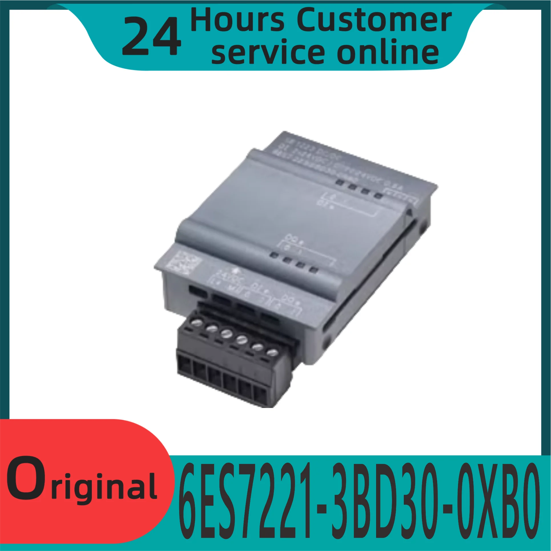 

Brand New Original Digital Output Module S7-1200、6es7221-3bd30-0xb0、6es7221-3ad30-0xb0、6es7222-1bd30-0xb0、6es7222-1ad30-0xb0