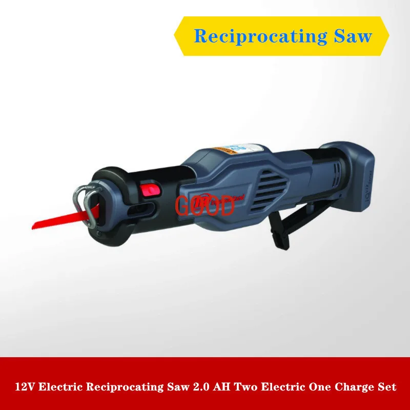 12V Electric Reciprocating Saw 2.0 AH Two Electric One Charge Set