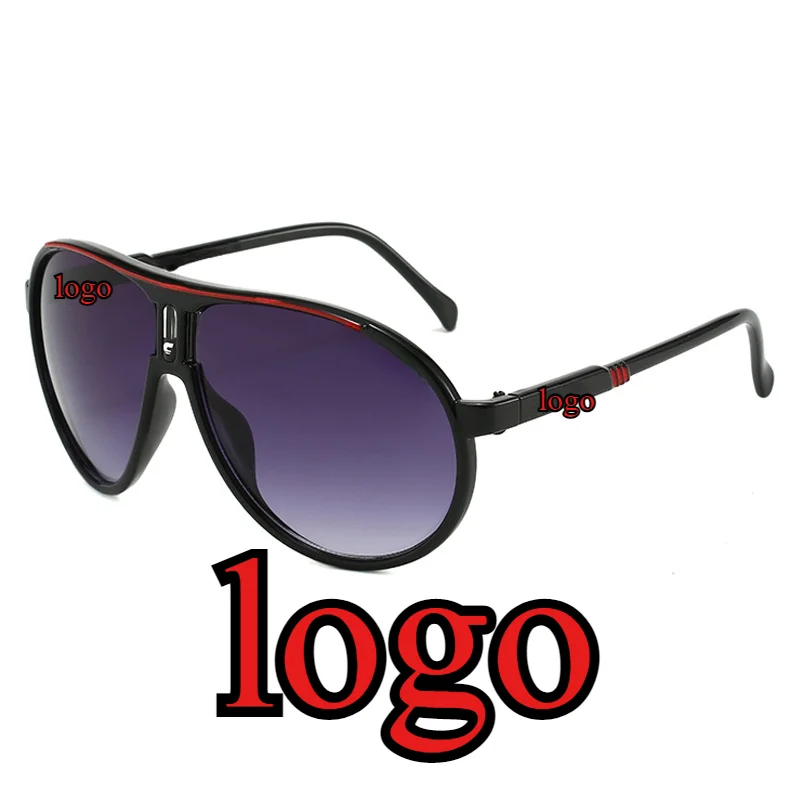 Klasyczne markowe okulary przeciwsłoneczne polaryzacyjne dla mężczyzn i kobiet, do wędkowania, jazdy samochodem, jazdy na rowerze, biegania, gogle, vintage, duże oprawki, UV400