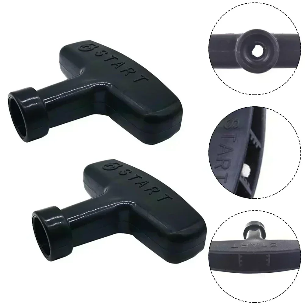 2Pcs Pull Start Recoil Handle For Gasoline Engine For GX160 GX200 GX240 GX270 GX340 GX390 Plastic Handle Tool Parts