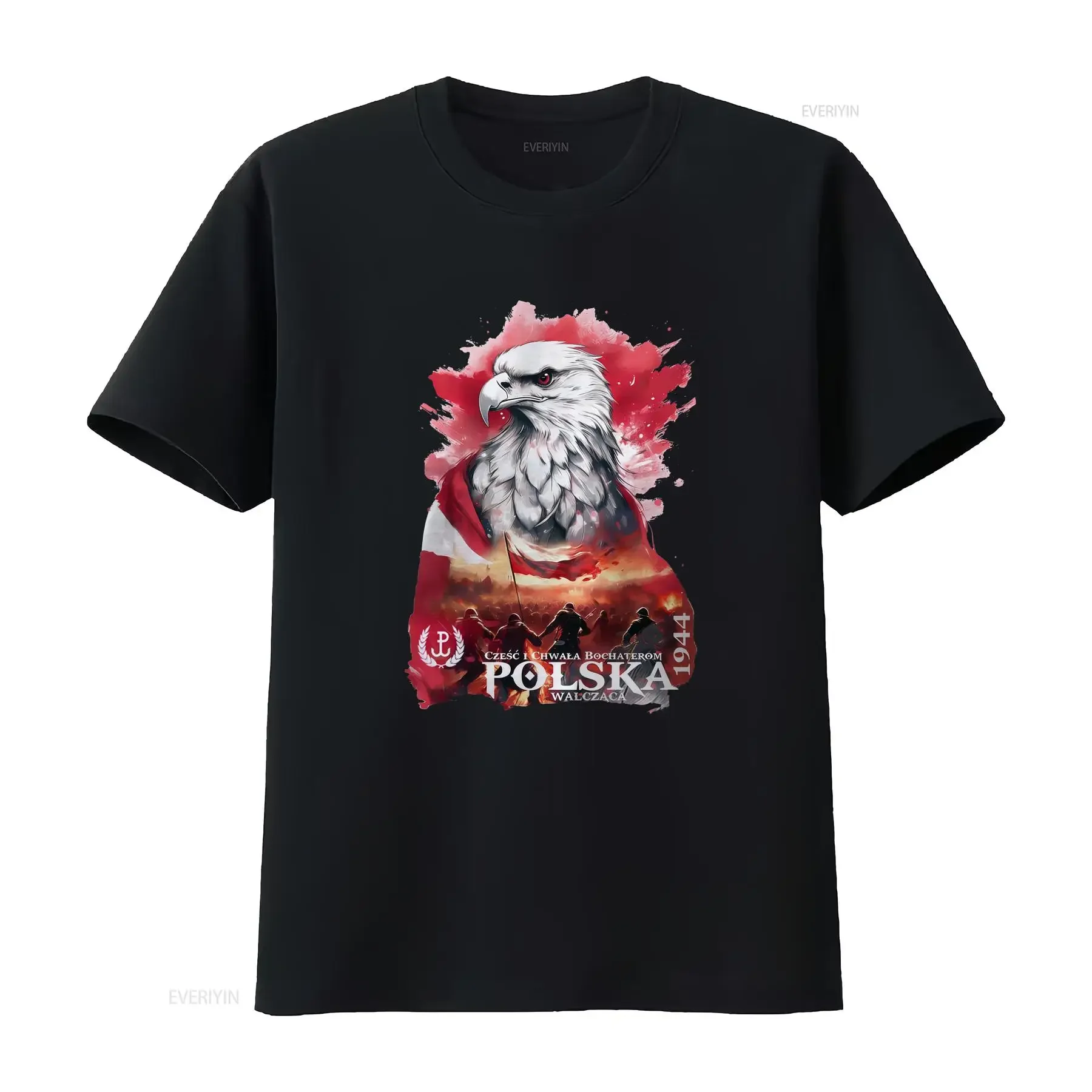 Camiseta Patriótica de Polonia, Camiseta con la Bandera de Polonia, Estilo Vintage 1994, Lavada, Suave, Ligeramente Cómoda y Elegante