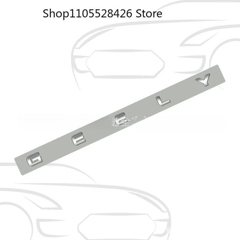 

Car Front Rear Trunk Letters GEELY Badge Stickers for Geely Series Atlas EmgrandGT monjaro coolray modified body rear boot logo