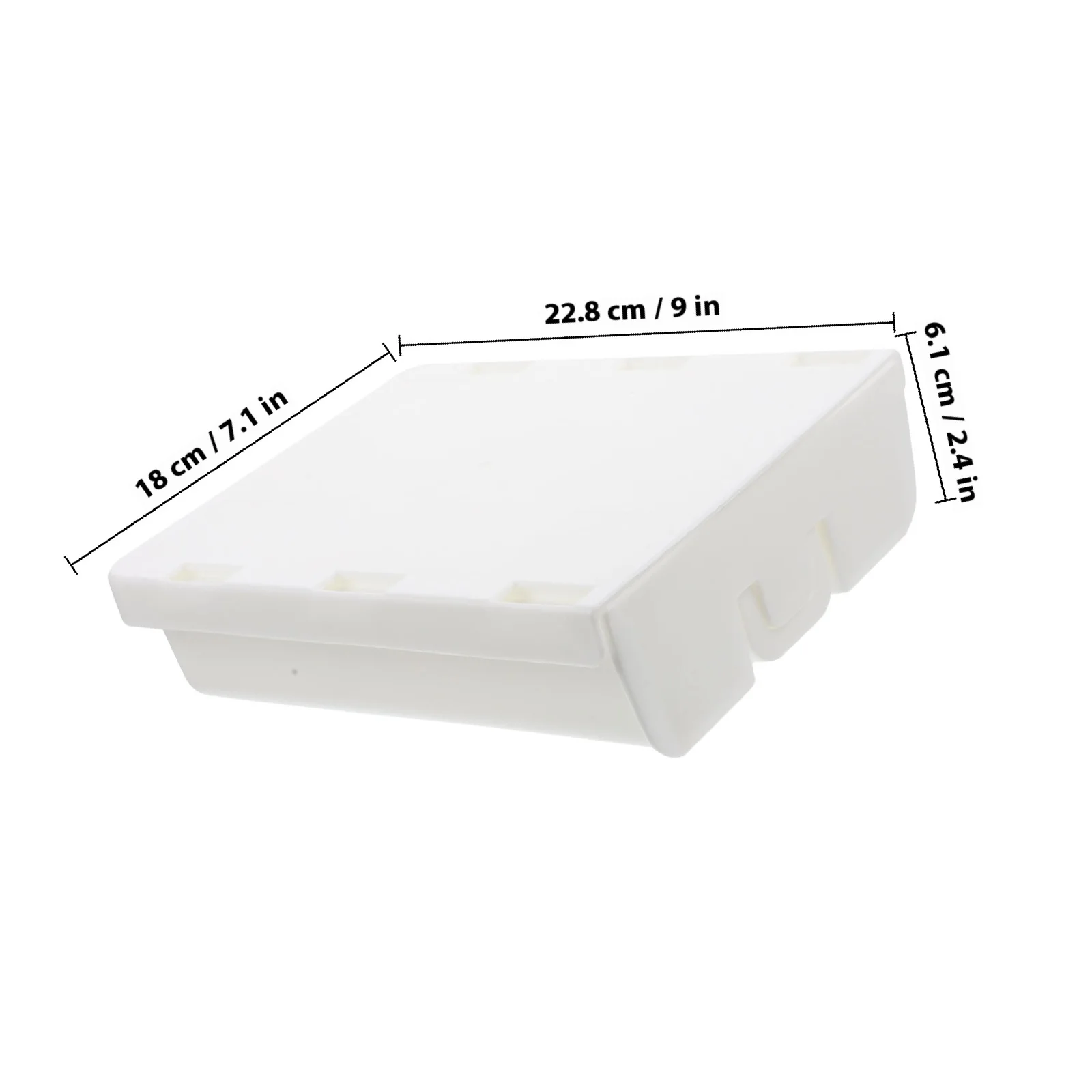 Drawer Style Storage Box Large Capacity Under Desk Organizer Durable Plastic Drawer For Office Dorm Study Stationery
