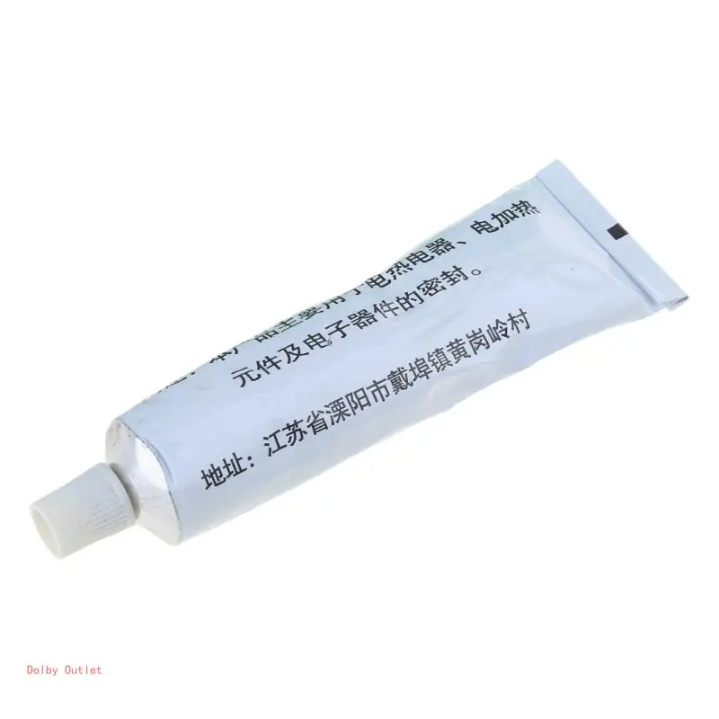 45g 704 RTV Silicone Rubber Black for Positioning Sealing Marking