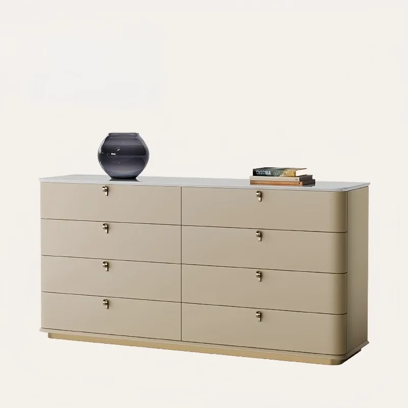 

room eight-bucket cabinet Italian luxury stone storage cabinet, porch cabinet, villa mansion TV cabinet, locker