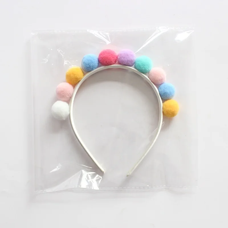 عصابات رأس ملونة مع وصلة بومس لكبار الشخصيات