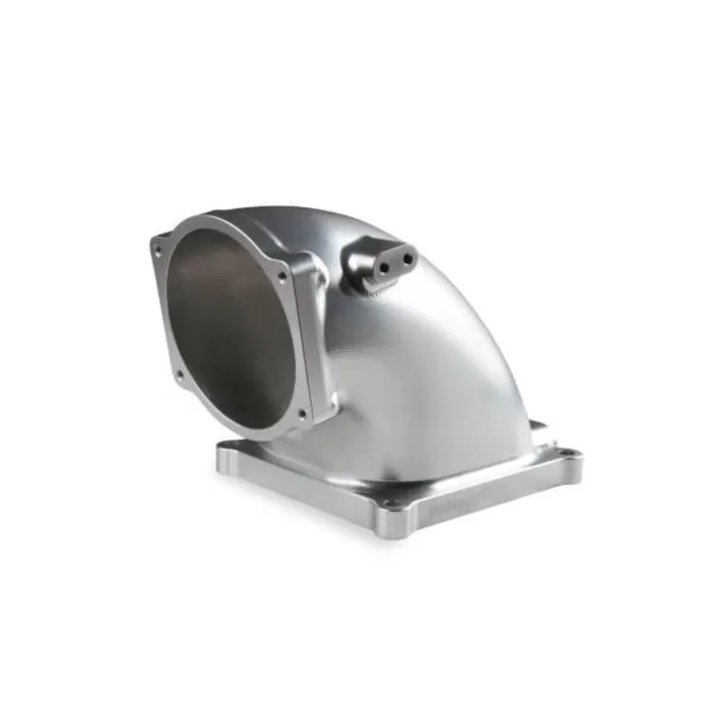 Customized various models of non-standard throttle body intake elbow/billet aluminum 4500 EFI throttle body intake elbow