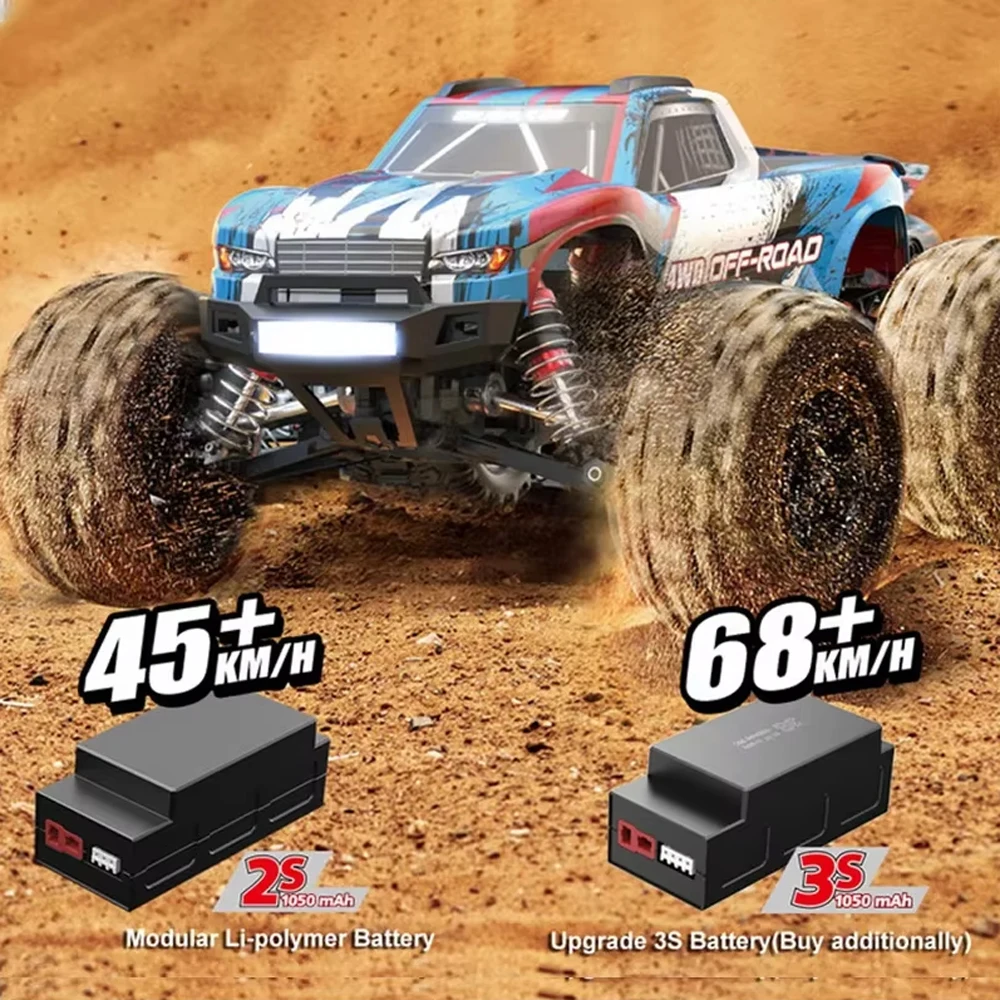 MJX Hyper Go 16208/16209/16210 Rc Car Bezszczotkowy, szybki 4WD Zdalnie sterowana ciężarówka terenowa z dużymi kołami Rc Cars Zabawki dla dorosłych