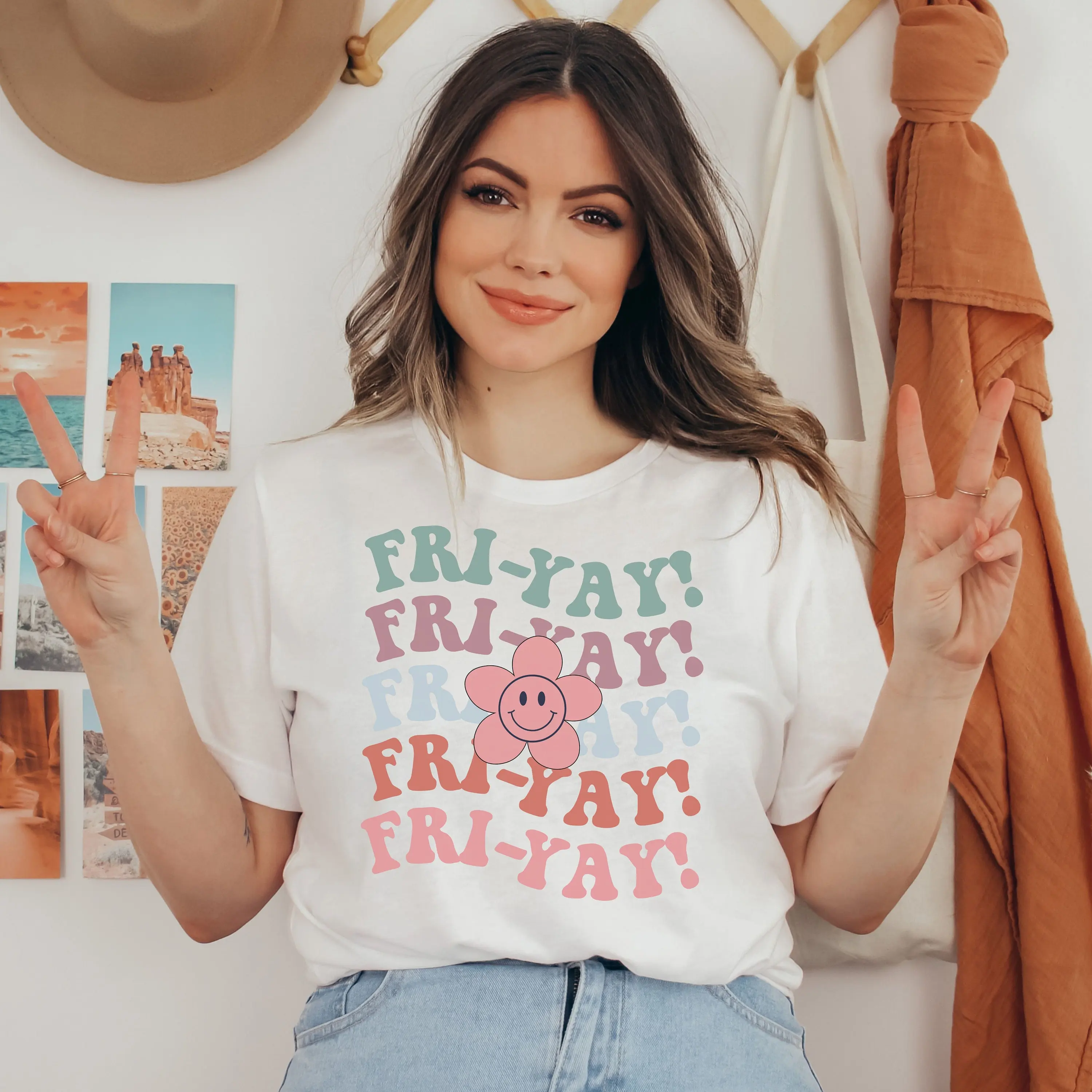 Tgif, футболка с надписью Happy Fri Yay, забавная надпись Firyay