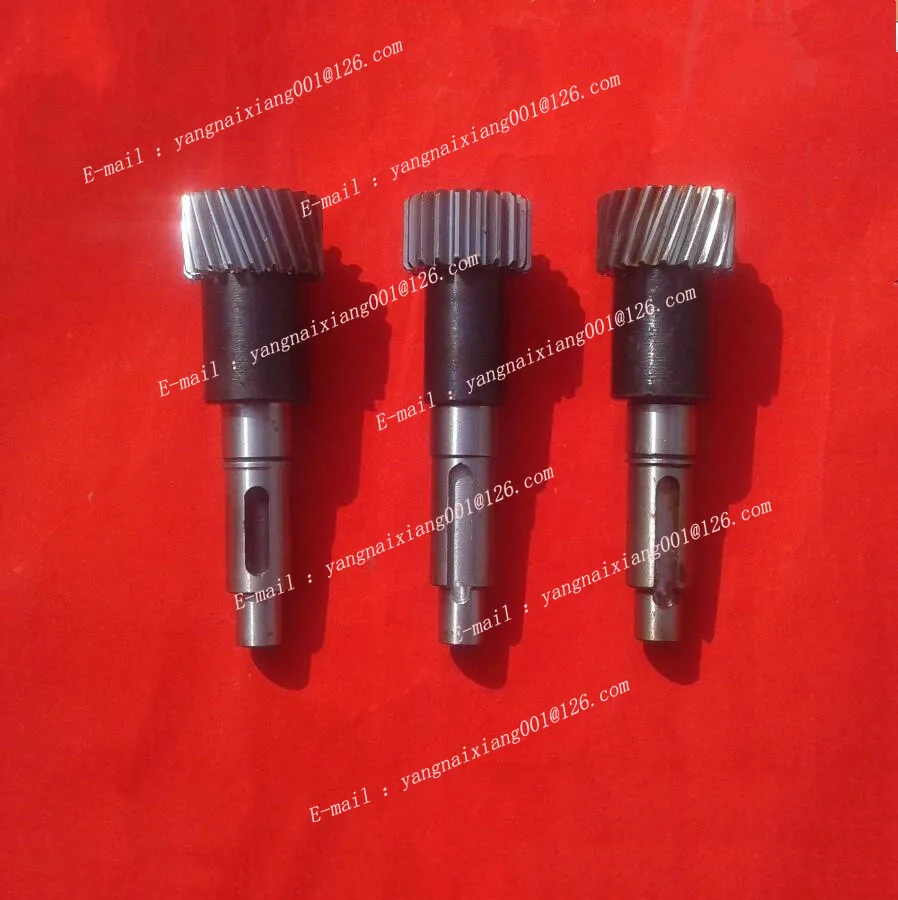 1PC Engraving Machine Transmission Parts Gear Shaft Rack Spur Gear Shaft Left Oblique Right Oblique Gear Shaft Modulus 1.25 New