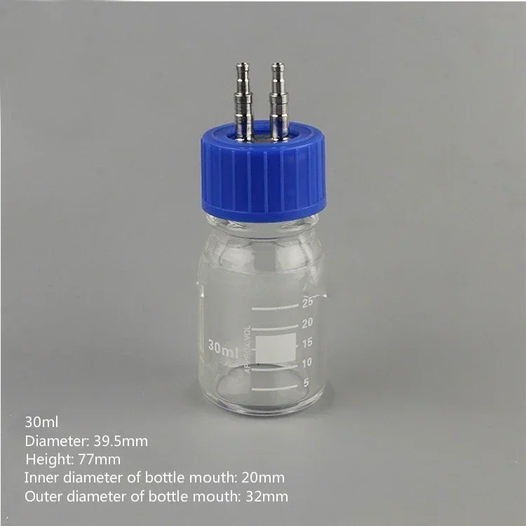 GL32 reagent bottle with leak-proof design for safe storing of chemicals