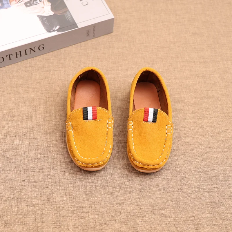 Kinder-Softloafer Frühling 2026 – Flache Schuhe für Baby-Jungen 1-10 Jahre, lässige Mokassins, rutschfeste Slipper, klassischer Freizeitschuh – Detail 6