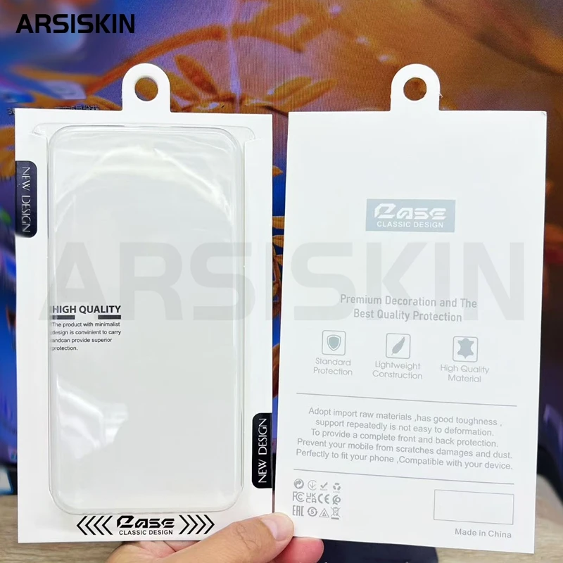 

50pcs Thickened pull-out Phone Case Packaging Box 6.7inch Universal Phone Box For iPhone 17 15 16 Pro Max Case Phone Cover Box