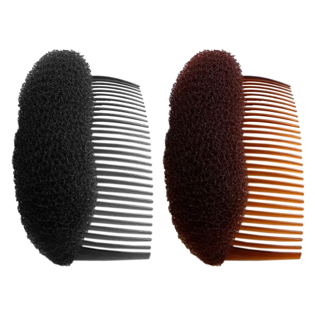 

6pcs Puff Accessories Hair Pad Styling Tool Salon Use Puff Paste Hair Disk For Women