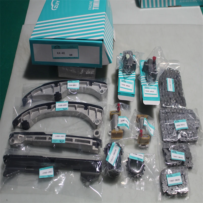 Hot Sale3ur Timing Chain Kit for lexus Lx570 Lx450 Land Cruiser 3UR-FSE 3UR-FE Engine 13507-38020 13506-0S010 13540-38020 KA-40