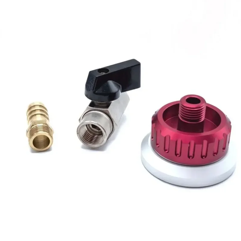 for Prepreg Vacuum Process Carbon Fiber Resin Infusion Vacuum Valve Nozzle Self Sealing Metal Reusable  Bag Connector