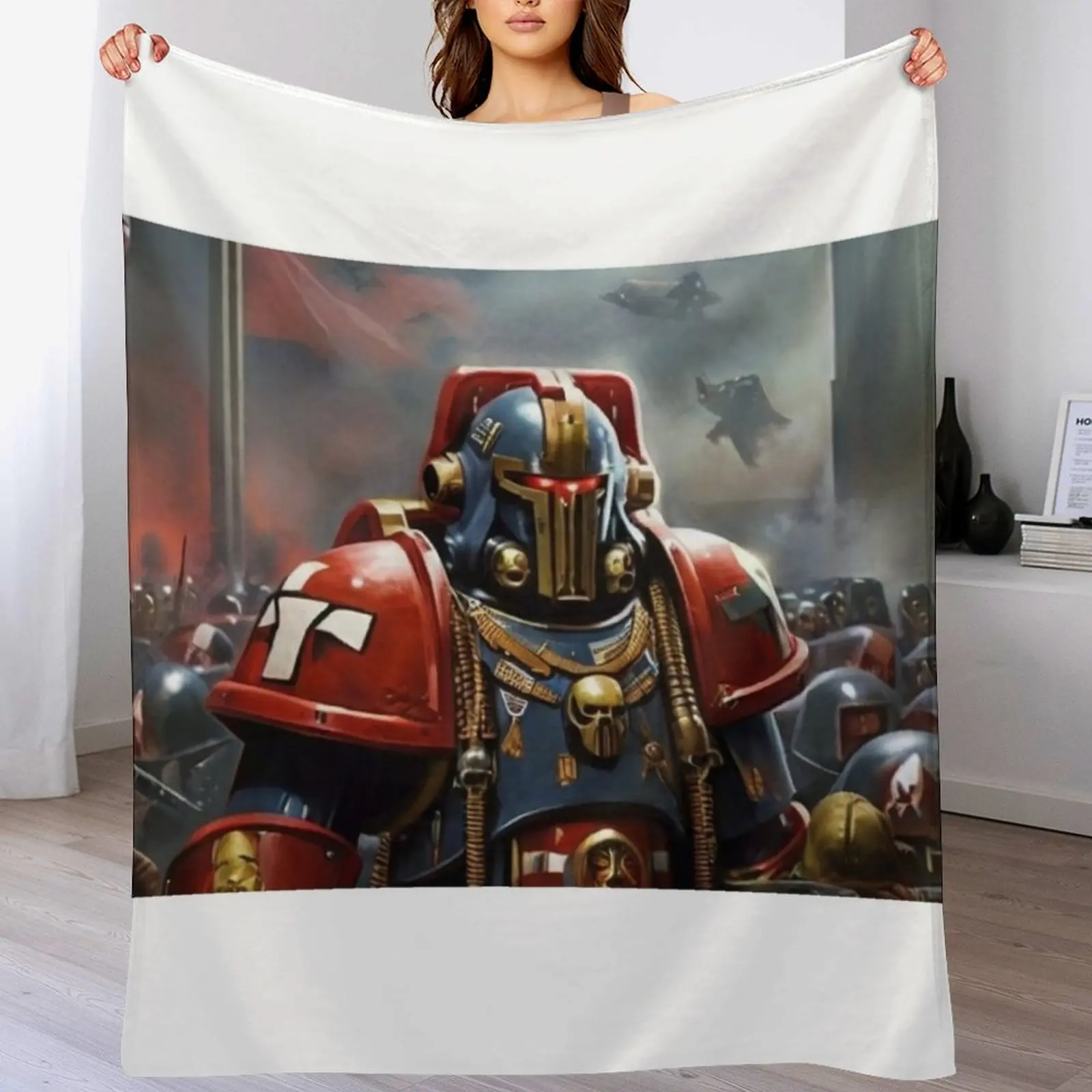 

40 K Propaganda Throw Blanket