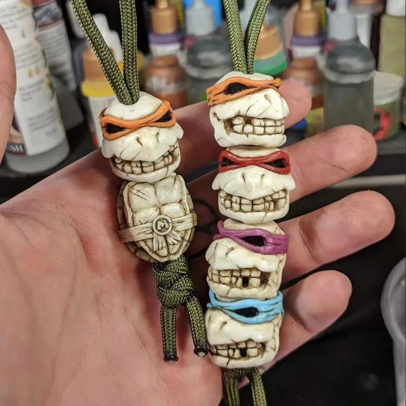 

Teenage Mutant Ninja Turtles Anime Cartoon Peripheral New Stylish Creative Charms Trend Cute Decorative Hanging Accessories