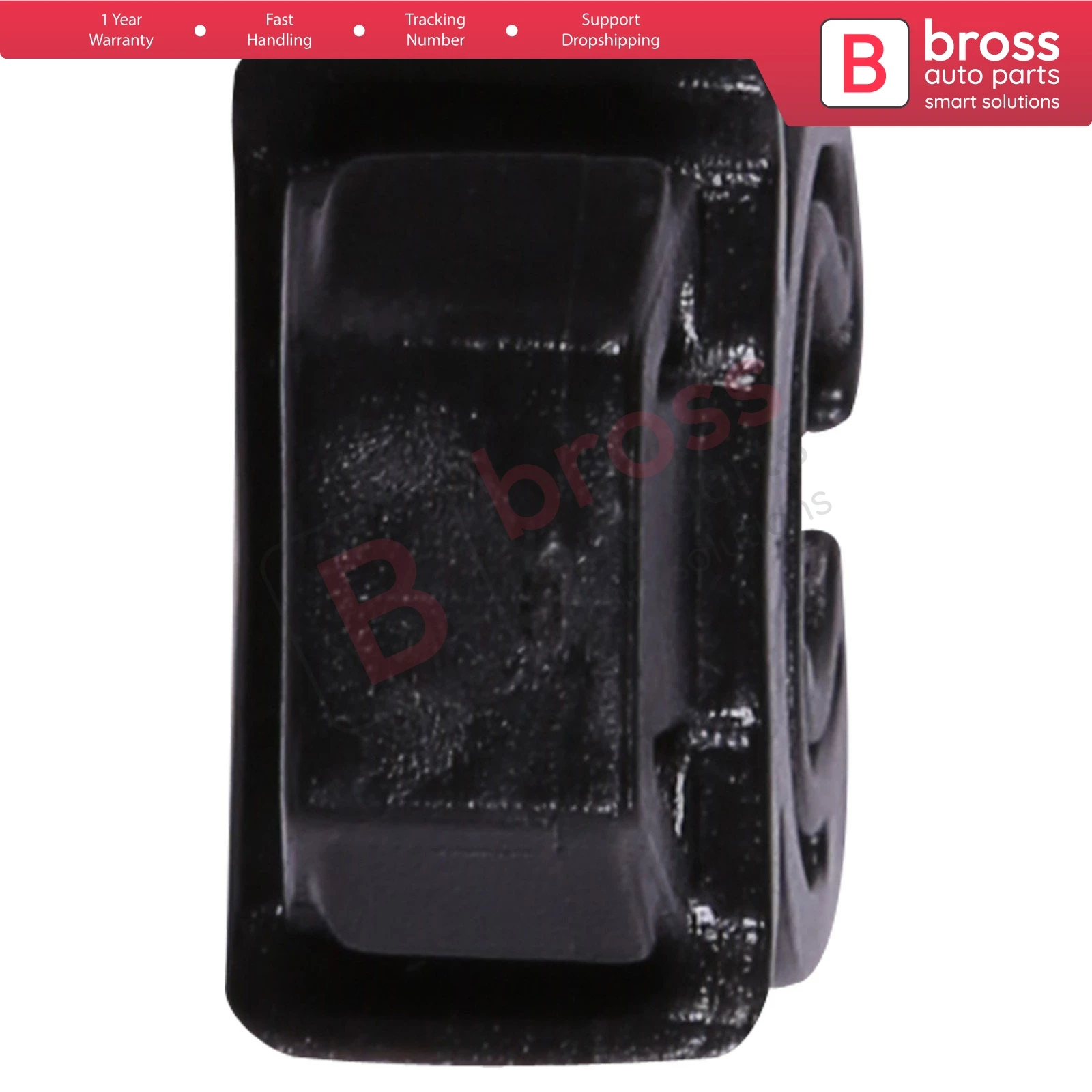 Bross Auto Parts BCF223 10 Pieces Plastic Clips Cab Rip, Black for Vauxhall GM Opel : 1180216, Mitsubishi : HD150874Y