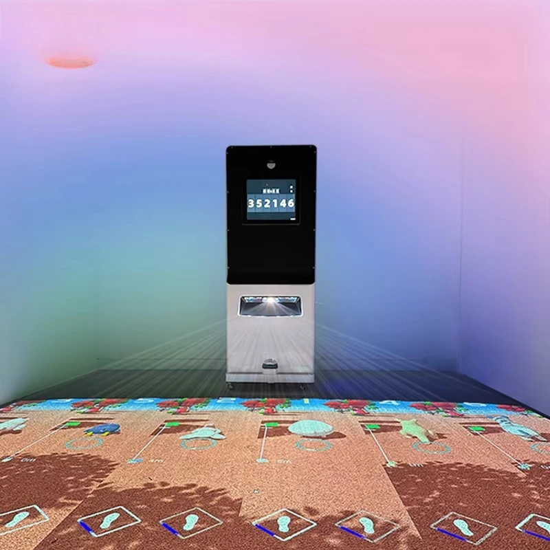 Interactive Sports Projection System Mobile Advertising Equipment with Interactive Floor for Sports Games