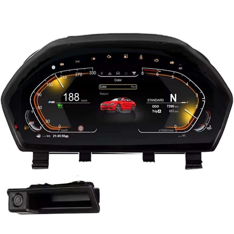 

New 12.3" LCD Dashboard Speedometer for M3 F80/M4 F82 with Plug and Play Retrofit Upgrade