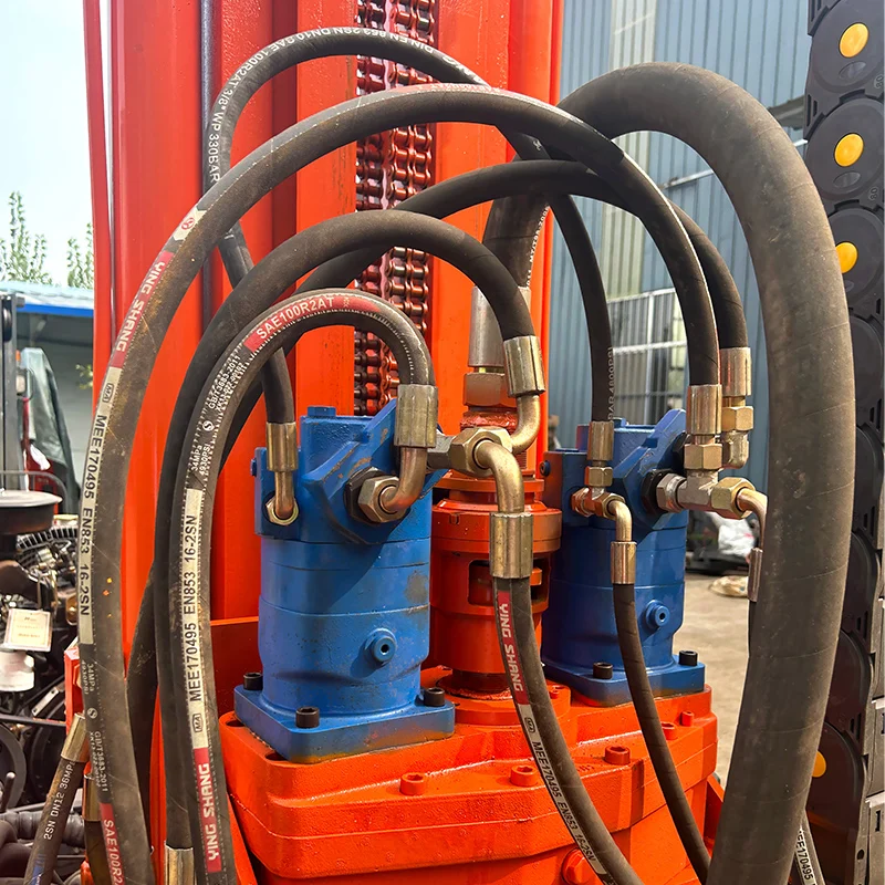 

Customized Water well drilling rig machine 100m 180m 200m hydraulic drilling rigs rotary hole borehole drill machines for sale