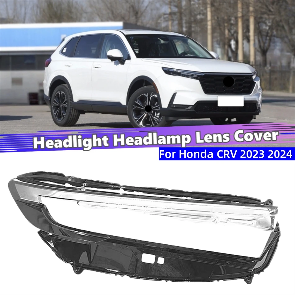 

For Honda CRV 2023 2024 Automotive Accessories Lampshade Headlight Rubber Cover Car Front Headlight Lens Cover Lights Shell