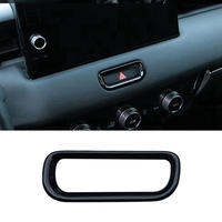 Car Hazard Emergency Light Frame Warning Lamp Switch Cover Trim For Honda Vezel HR-V HRV 2021 2022