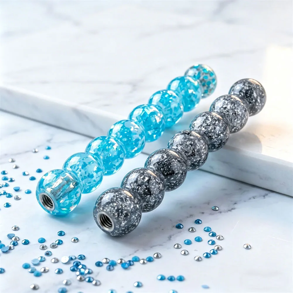 

Gourd-shaped Glitter Diamond Painting Pen DIY Resin Threaded Point Drill Pen Diamond Embroidery Tools Accessories