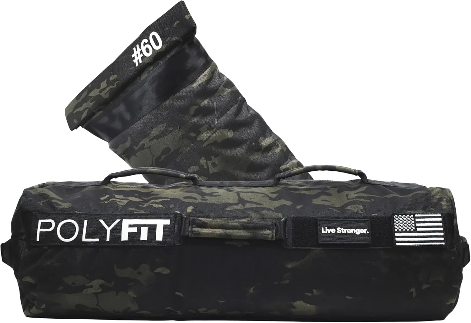 

Workout Sandbag with Triple Closure Filler Bag, Reinforced Nylon Webbing, Multiple Colors & Sizes (Sand Not Included)