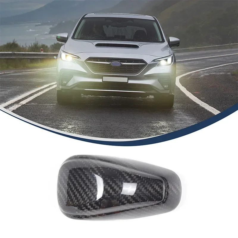 

For Subaru WRX 2022+ Car Gear Head Decorative Cover Real Carbon Fiber Interior Accessories 1 Pcs