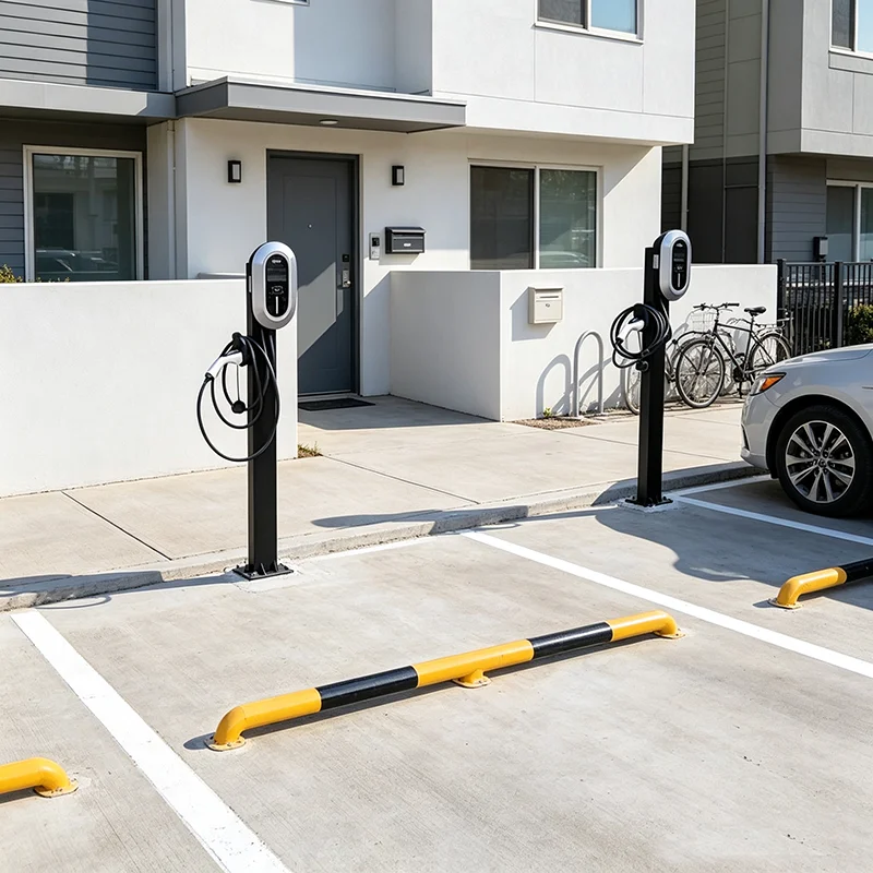 65kW Level 3 DCFC EV Charger CCS1 NACS App Real-Time Data Monitoring Outdoor Waterproof Charging Station