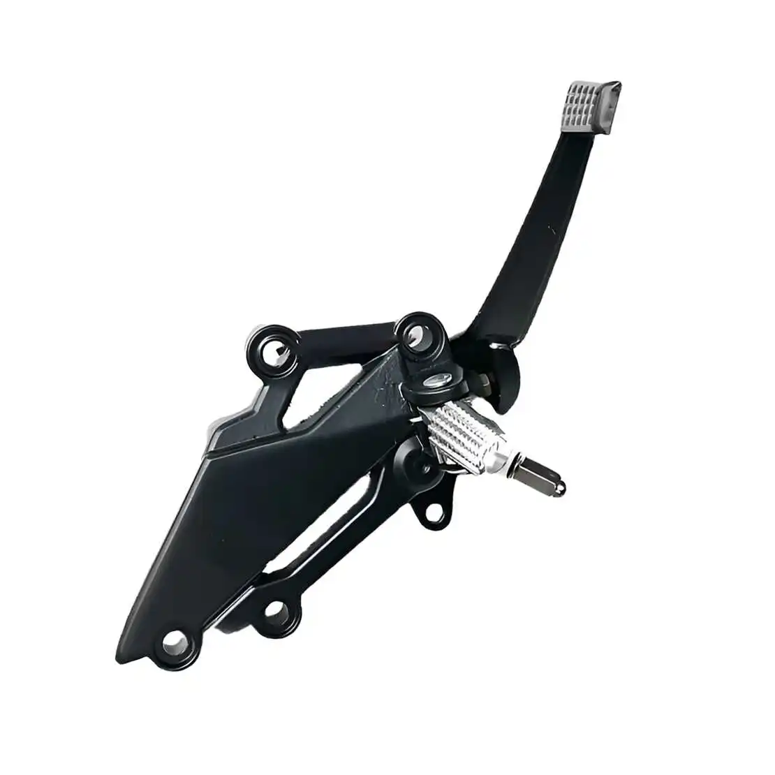 13242-0088 Motorcycle Footrest Bracket Foot Brake Pedal Peg Lever 35063-0999 Fit for Kawasaki Ninja 250/R Z250 EX250 EX300 Black