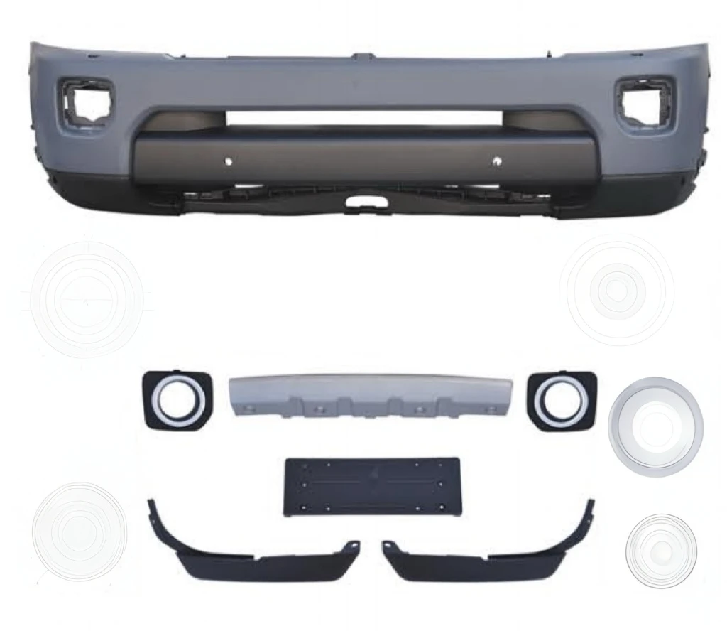 

Perfectly Fitted ForLandRover Discovery 4 LR058014 Front Bumper Assembly ABS BODYKIT 2015-2017