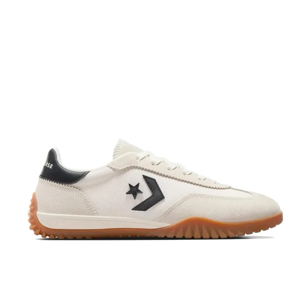 Converse Run Star Trainer Suave Cómodo Retro Low Top Life Zapatos Casuales Hombre y Mujer Beige