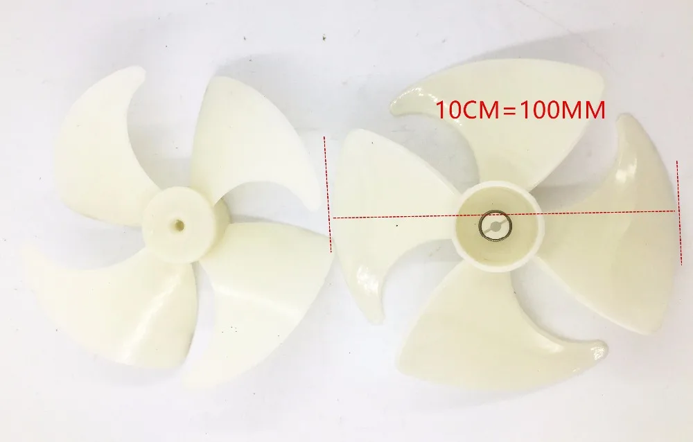 new good working for refrigerator fan Motor 220V 6.5W YZF-1-6.5-R cooling fan motor A set of motor + wind blades 1pcs