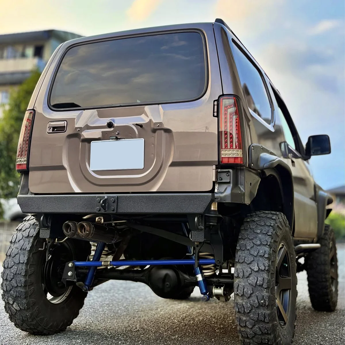 For Suzuki Jimny JB23 JB33 JB43 1998-2018 Fender Flares ABS Wheel Arch Wheel Eyebrow Car Guard Exterior Parts Accessories
