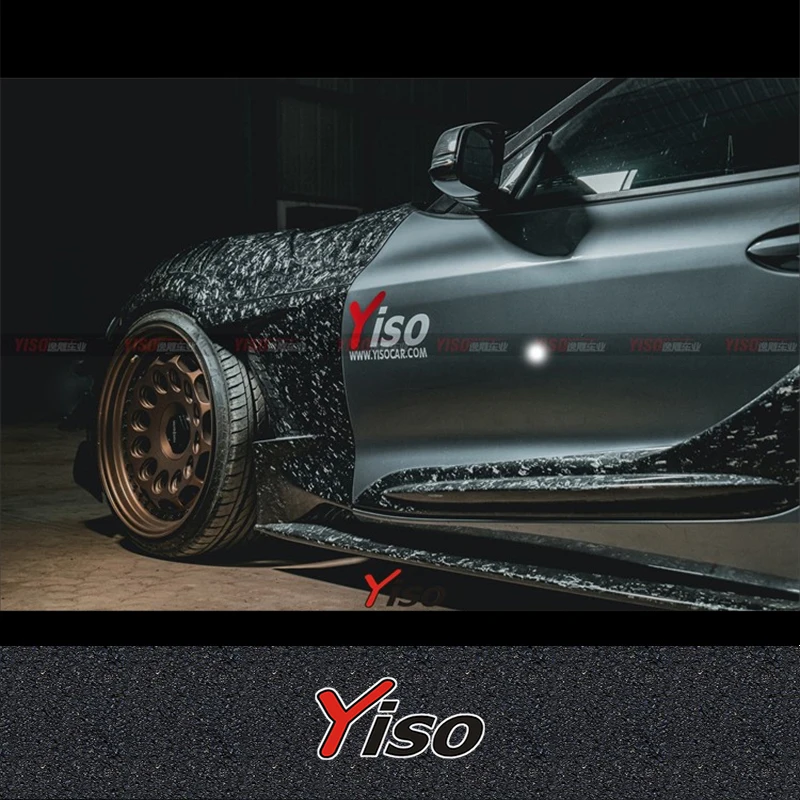 Suitable for Bull Devil SUPRA A90 Modified encirclement carbon fiber Aerodynamic kit SUPRA A90 EVS Front fender
